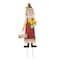 Glitzhome® 37.25" Metal Scarecrow Yard Stake/Standing/Hanging Sign